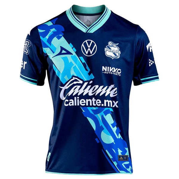 Tailandia Camiseta Club Puebla Segunda equipo 2024-25